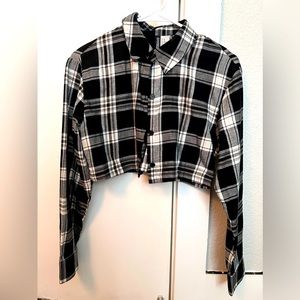 H&M | US-XS | Black&white stripes
